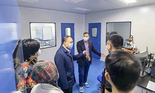 热烈接待中国科学院行政治理局张总一行莅临考察交流